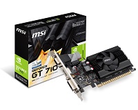 MSI GT 710 2GD3 LP - Graphics card - GF GT 710 - 2 GB DDR3